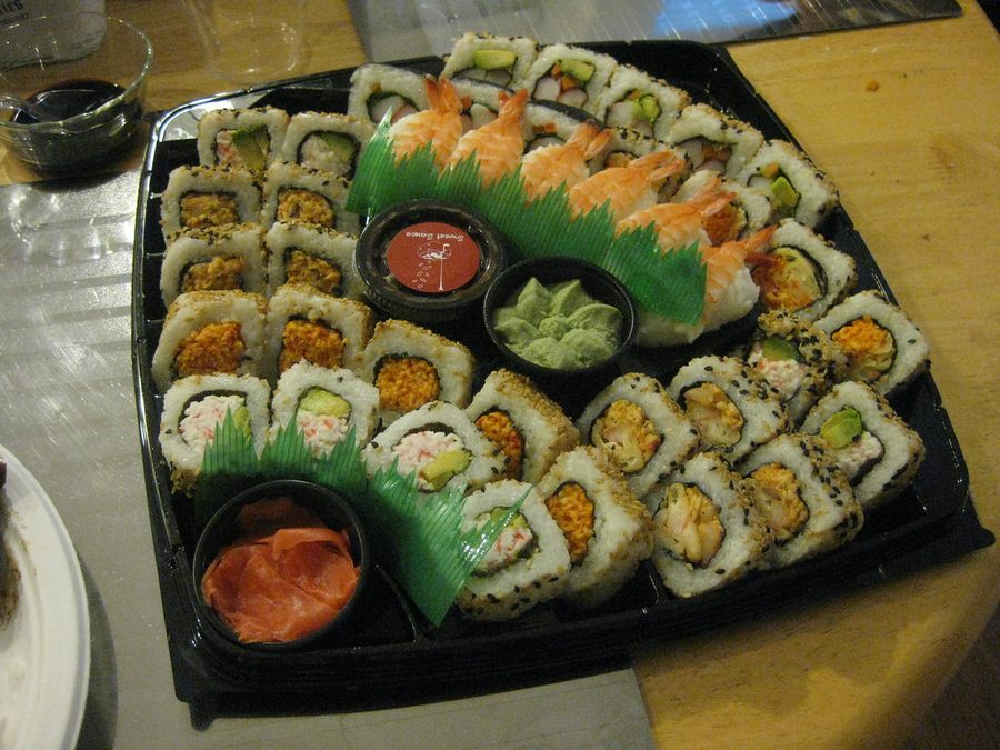 Sushi Platte von Niko Sushi Burger and More
